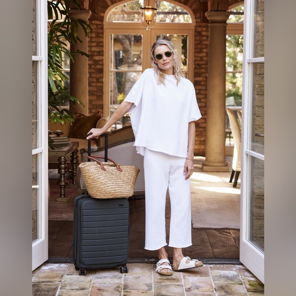 COPY - Women’s — Frank & Eileen — Malibu Travel Set — Size, Medium — Color, Whi… - Picture 4 of 5